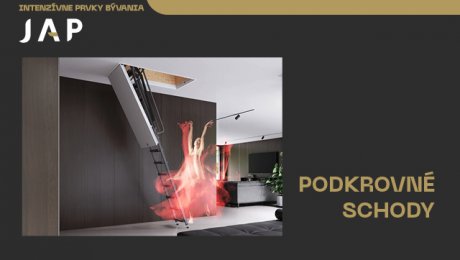 Podkrovné schody ako efektívna súčasť modernej stavby